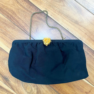 Gold Rose Evening Bag