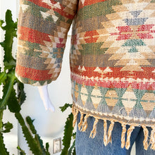 Load image into Gallery viewer, Navajo Toggle Blanket Coat
