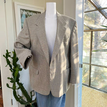 Load image into Gallery viewer, Arthur Silk&amp;Wool Check Blazer
