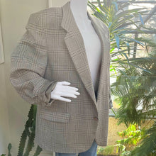 Load image into Gallery viewer, Arthur Silk&amp;Wool Check Blazer
