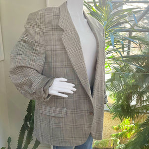 Arthur Silk&Wool Check Blazer