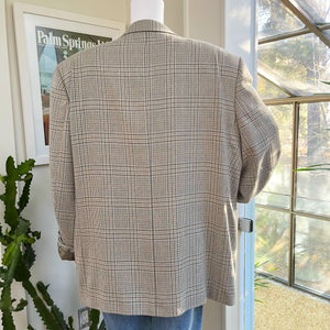 Arthur Silk&Wool Check Blazer