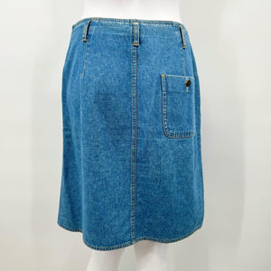 Liz Wear Denim Skirt