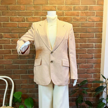 Load image into Gallery viewer, Peach Plaid Blazer
