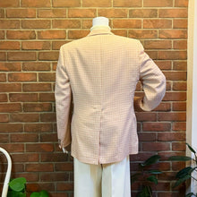 Load image into Gallery viewer, Peach Plaid Blazer
