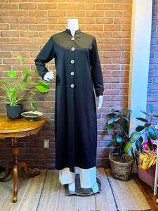 Black Maxi Cocktail Coat