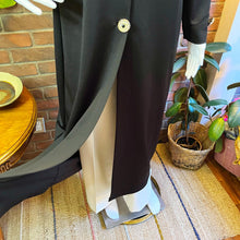 Load image into Gallery viewer, Black Maxi Cocktail Coat
