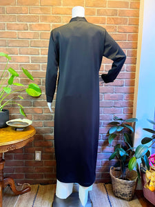 Black Maxi Cocktail Coat