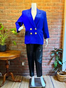 Devonshire Cream Royal Blue Blazer