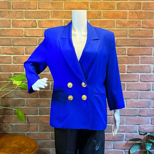 Devonshire Cream Royal Blue Blazer