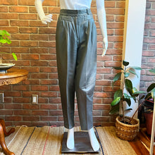 Load image into Gallery viewer, Debbie Shuchat Grey Leather Pant
