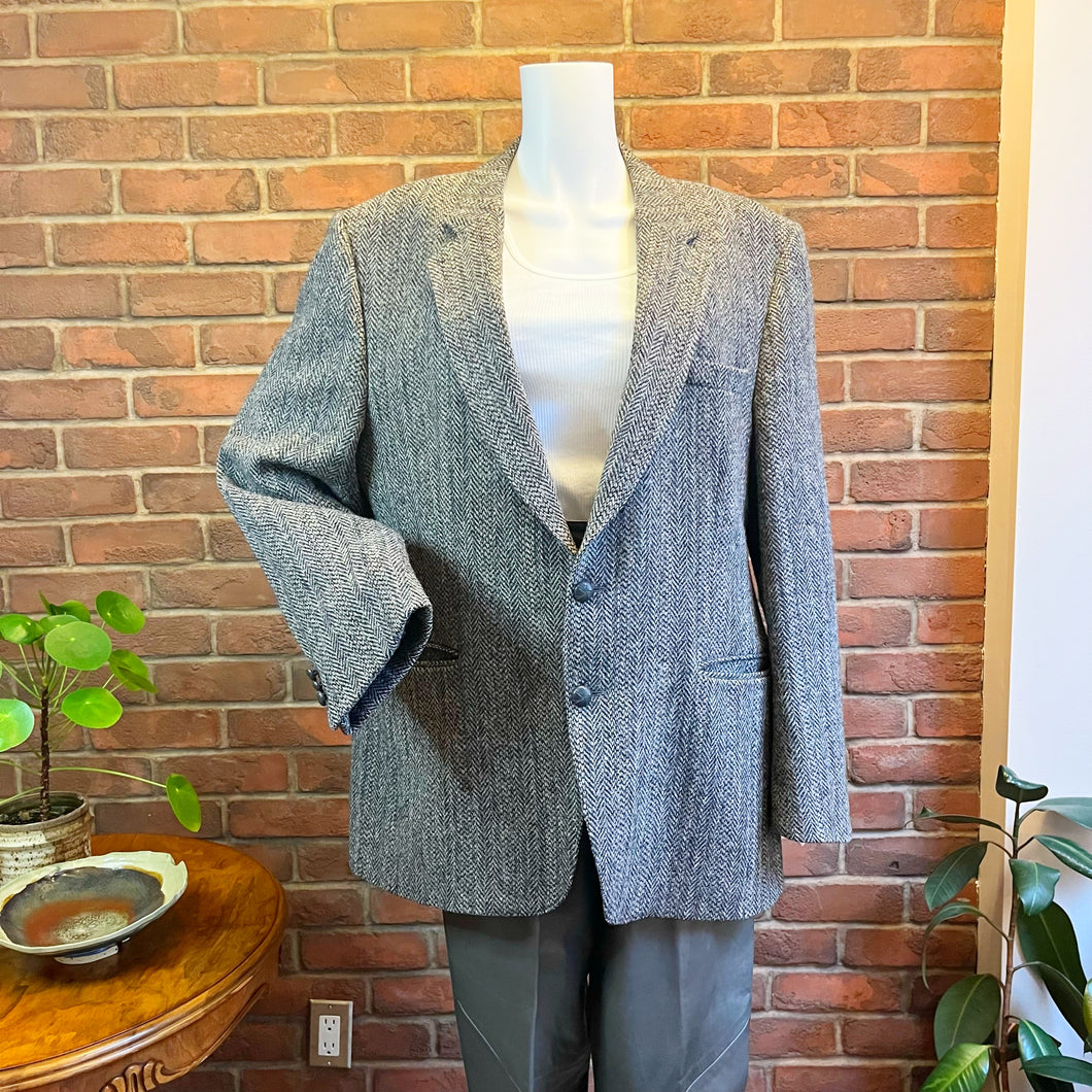 Harris Tweed Wool Blazer