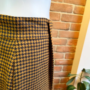 JNY Caramel Houndstooth Skirt