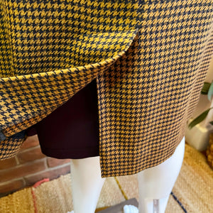 JNY Caramel Houndstooth Skirt