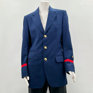 Military Navy Blazer