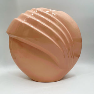 Round Blush Fan Vase