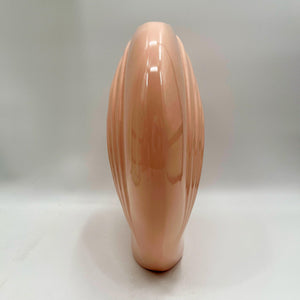 Round Blush Fan Vase