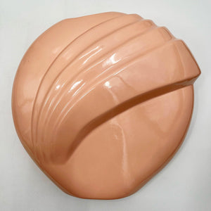 Round Blush Fan Vase