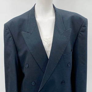 Jade Pinstripe Blazer